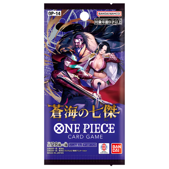 One Piece Card Game: The Azure Sea’s Seven [OP-14] - Booster Box - JAPAN - produkt kolekcjonerski